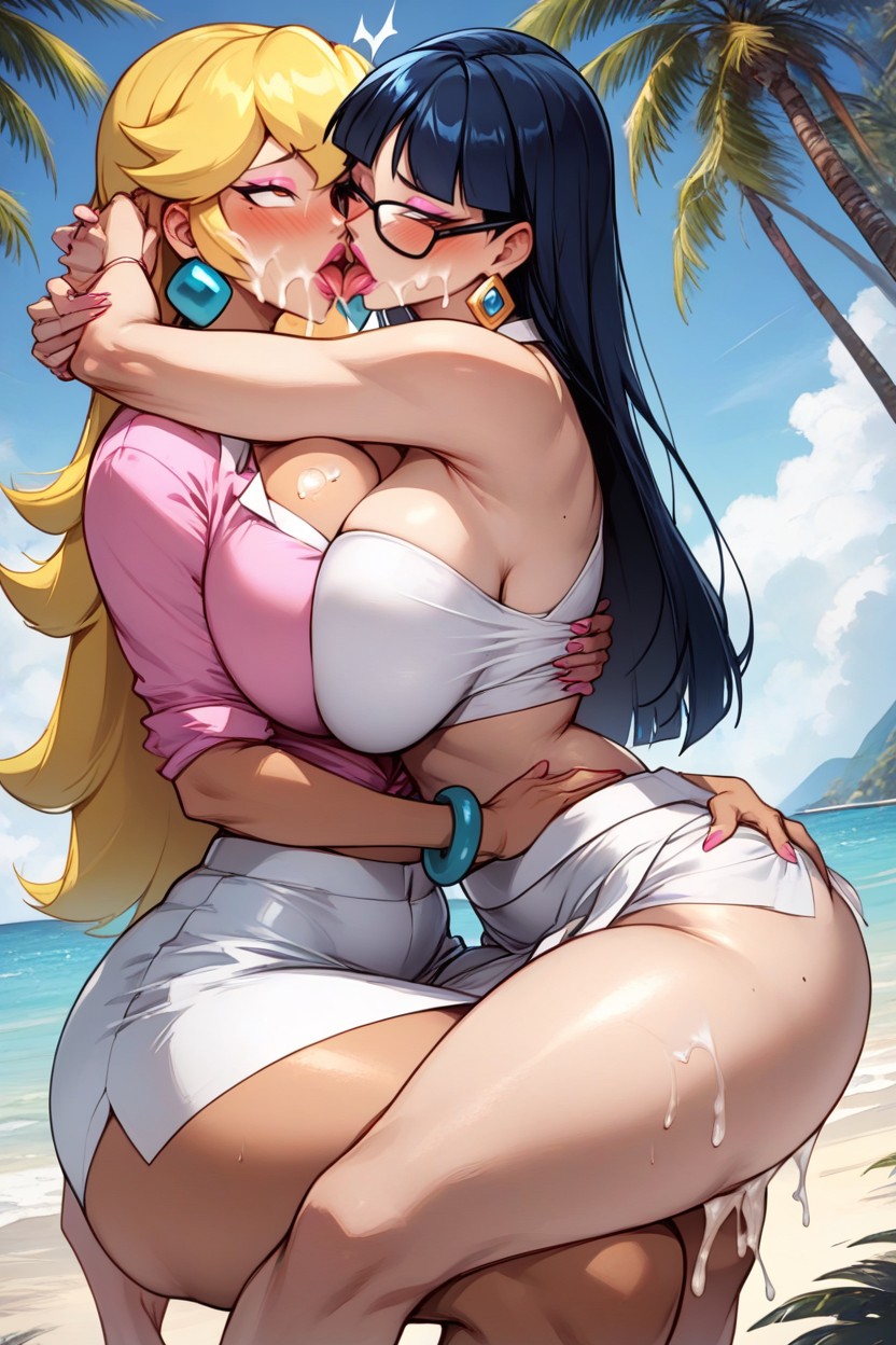 Thick Thighs, Waist Shot, Heart Love AI Porn