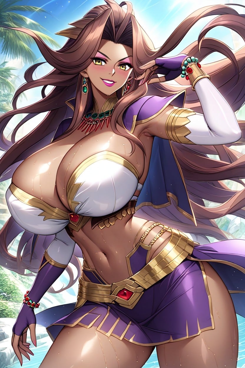 Long Hair, 25+, "riesz From Trials Of Mana" AI Porn