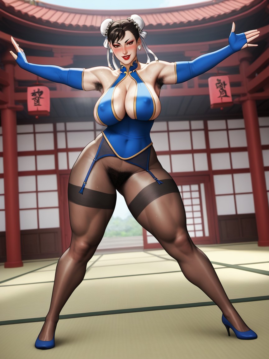 Middle Aged, Makeup, 18+ AI Porn