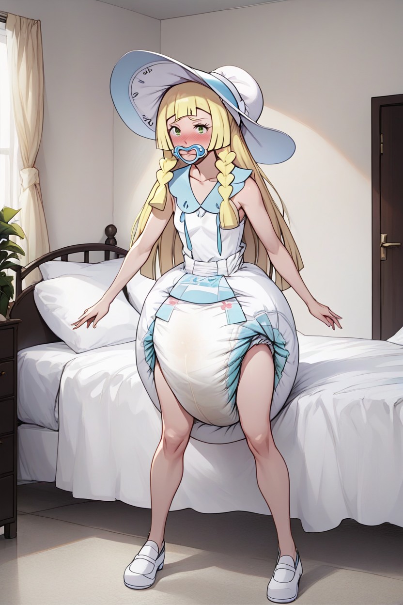 Hyper Detailed Face, 25+, Bedroom AI Porn
