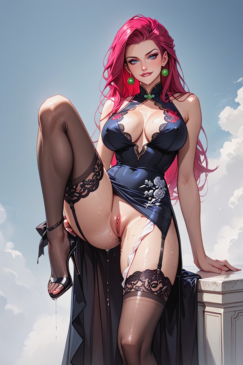 Jessie From Pokemon, One Leg Up, Punk Pussy Hentai IA