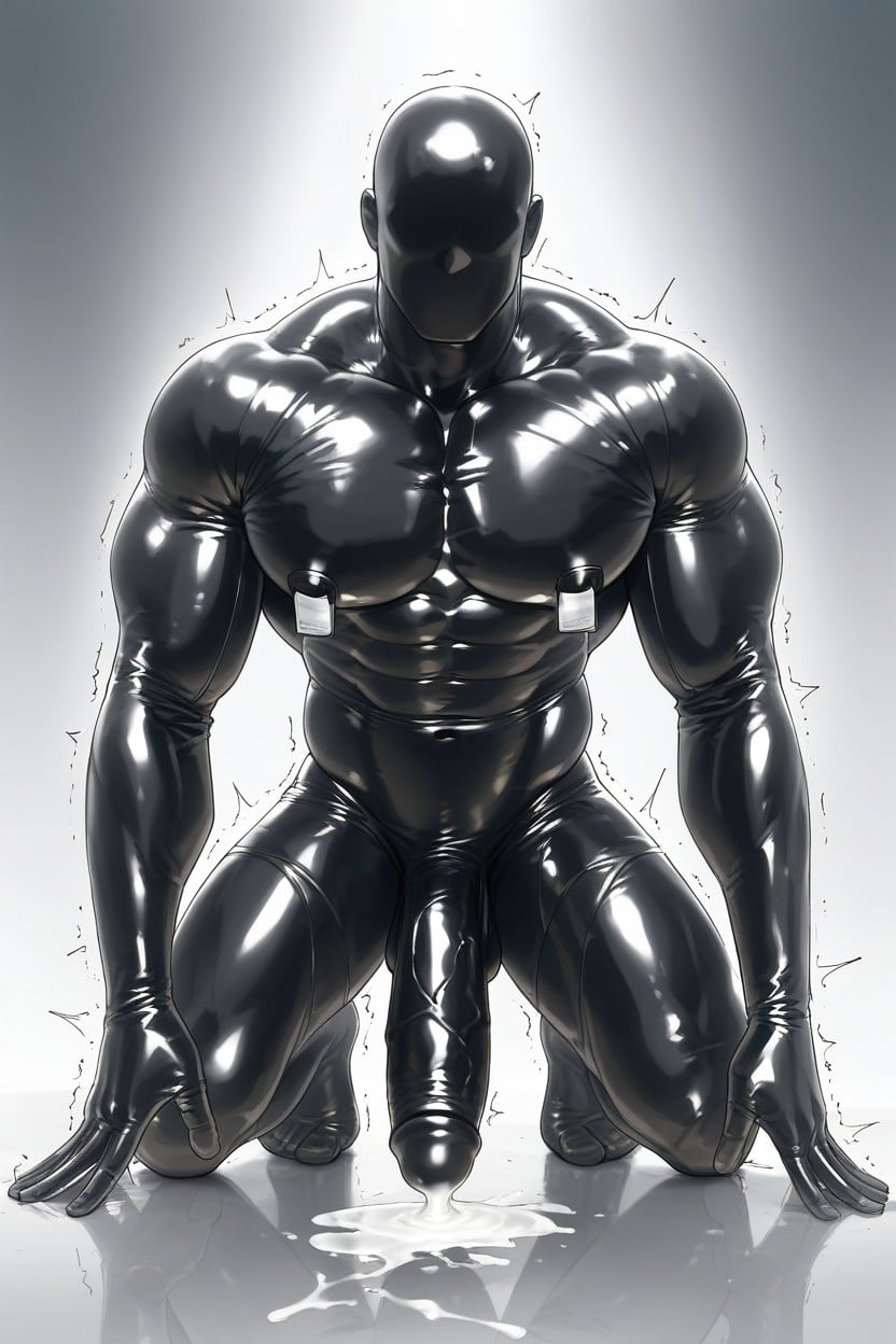 White Liquid Man, On Fours, Echoing Moans Porno IA Gay