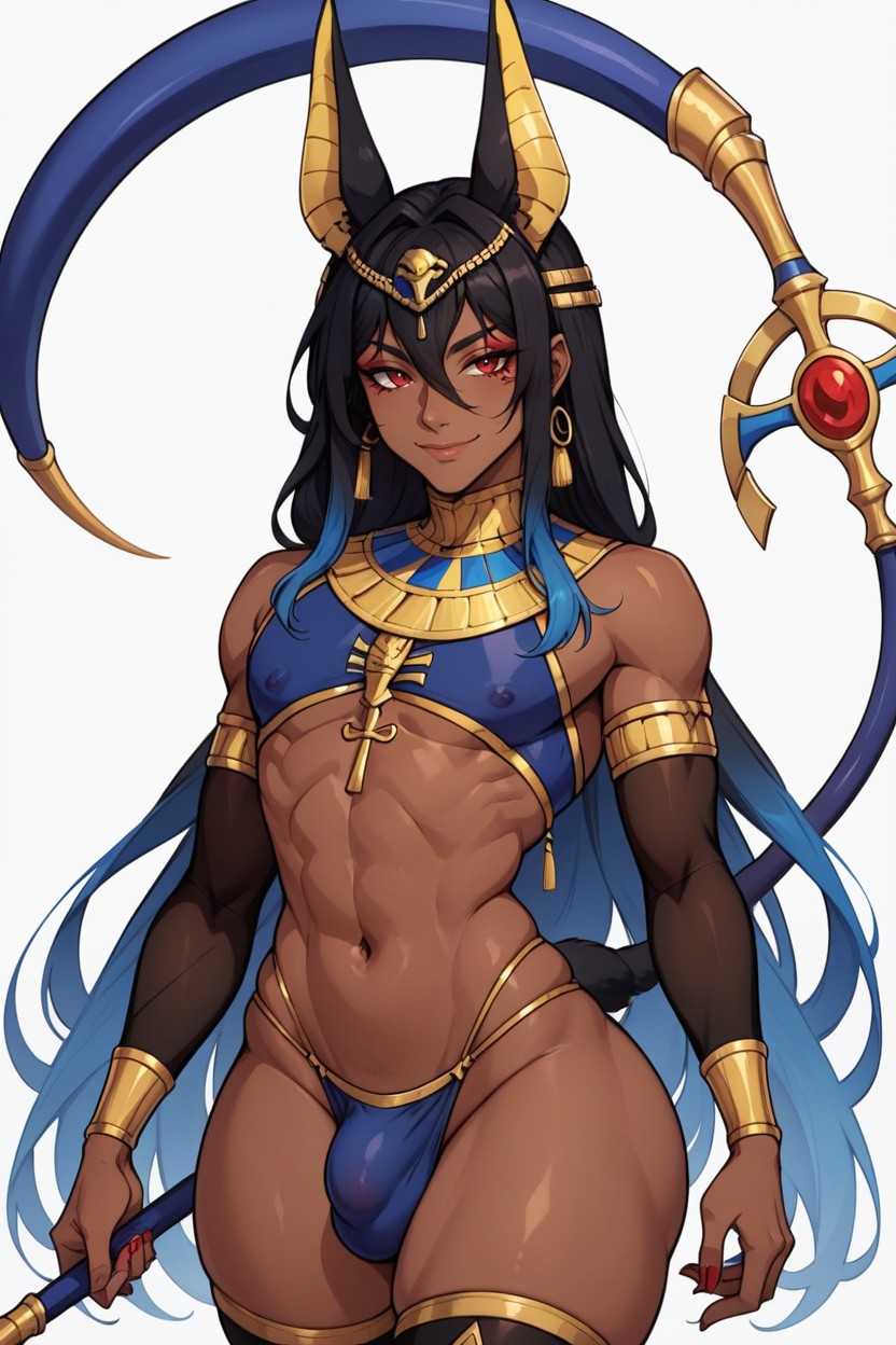 Stomach, Hair, Black Hair Hentai KI Porno