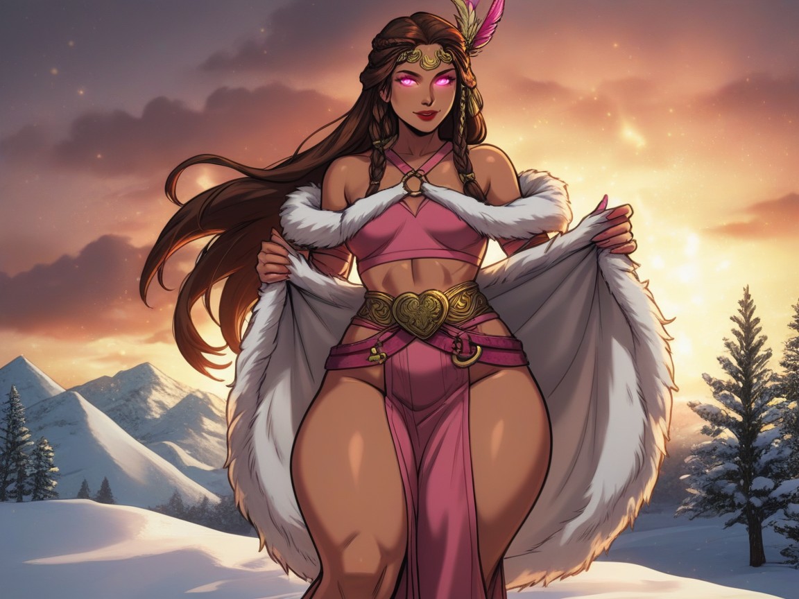 Ancient Mythic Setting, Wide Round Hips, Tight Large Ass Hentai AI Porn