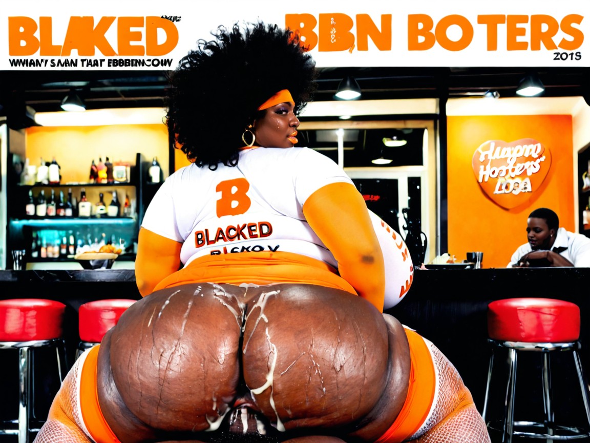 Orange Nails, Black Man, African Woman Ebony AI Porn