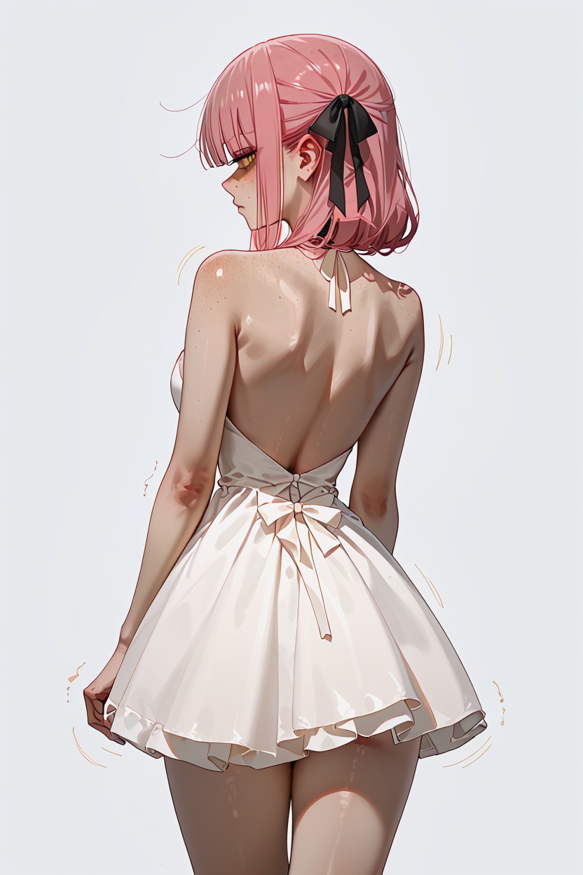 Cinematic Detailing, Motion Lines, Pink Hair Hentai AI Porn