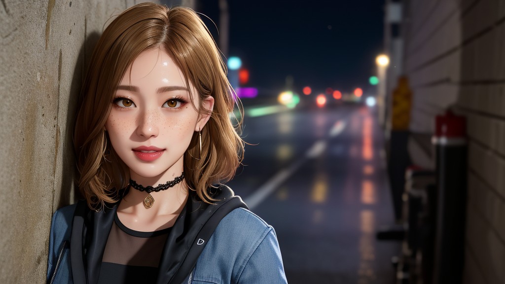 Worn Cargo Pants, Wet Hair, Full Body Tattoos AI Porn