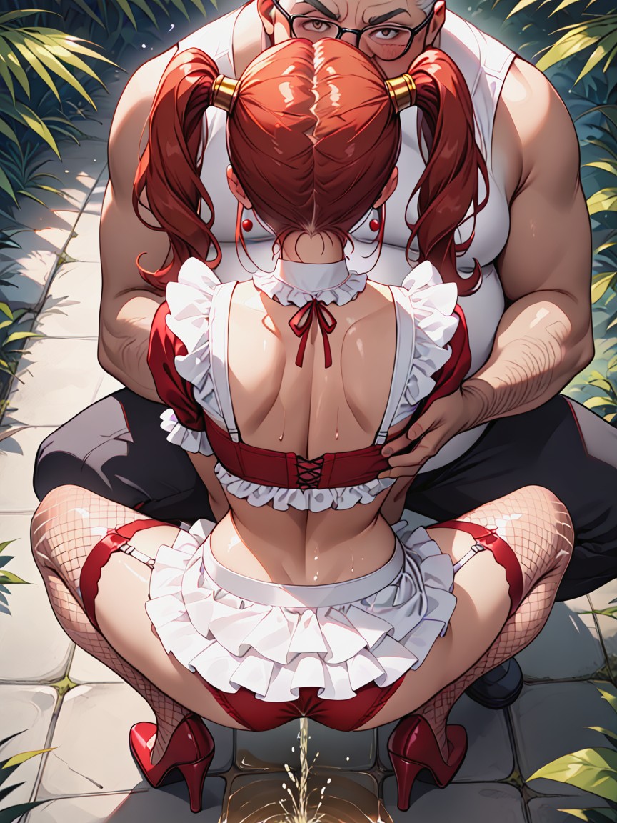 From Above, Beautiful Face, Large Breast Hentai AI Porn
