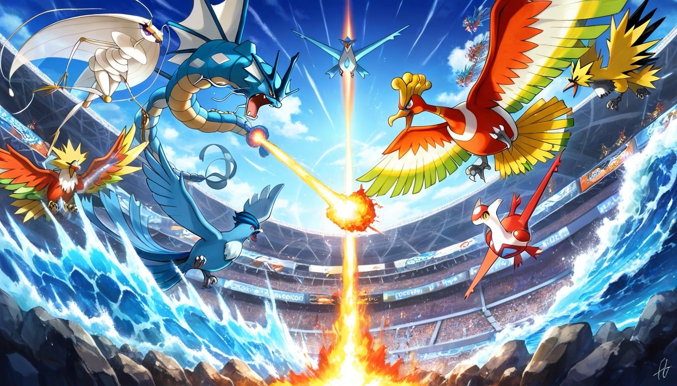 Pokemon Arena Location, Blzzard Around, Fierce Competition AI Porn