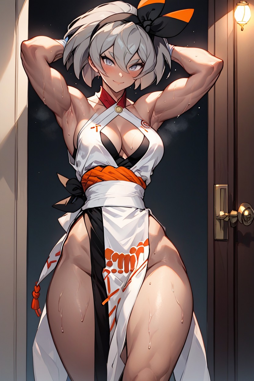 Solo Female, Culo Grande, Waist Shot Hentai IA