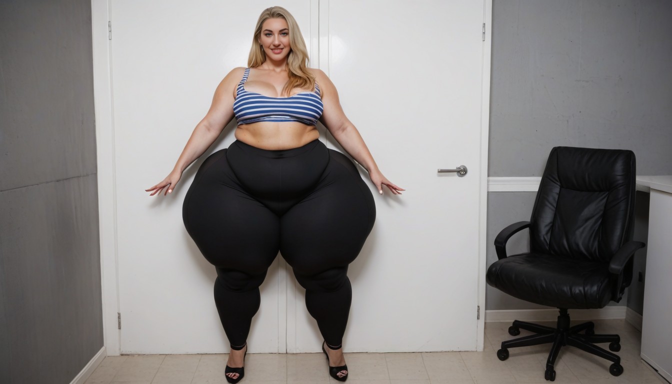 Looking At Viewer, 20+, Disproportionately Huge Hips AI Porn