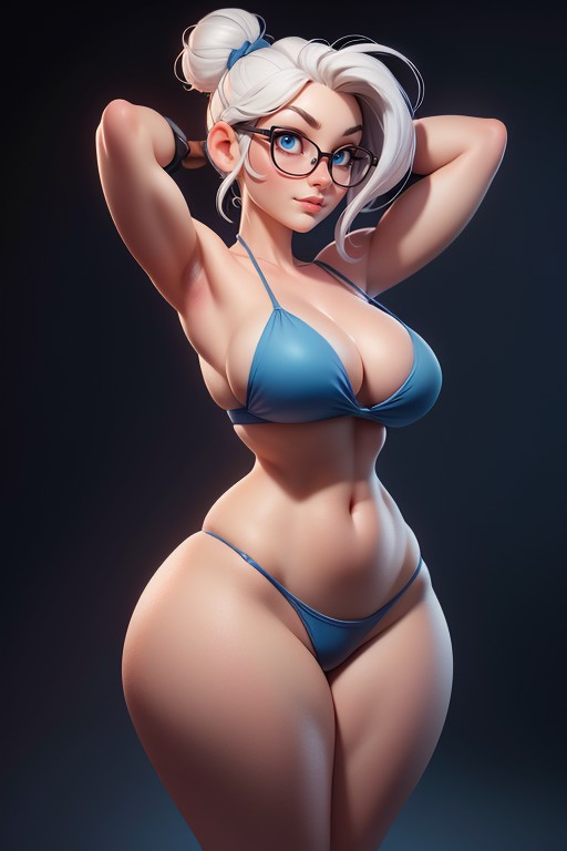 Psylockemarvel, Curvy Hips, Large Thick And Curvy Hentai AI Porn