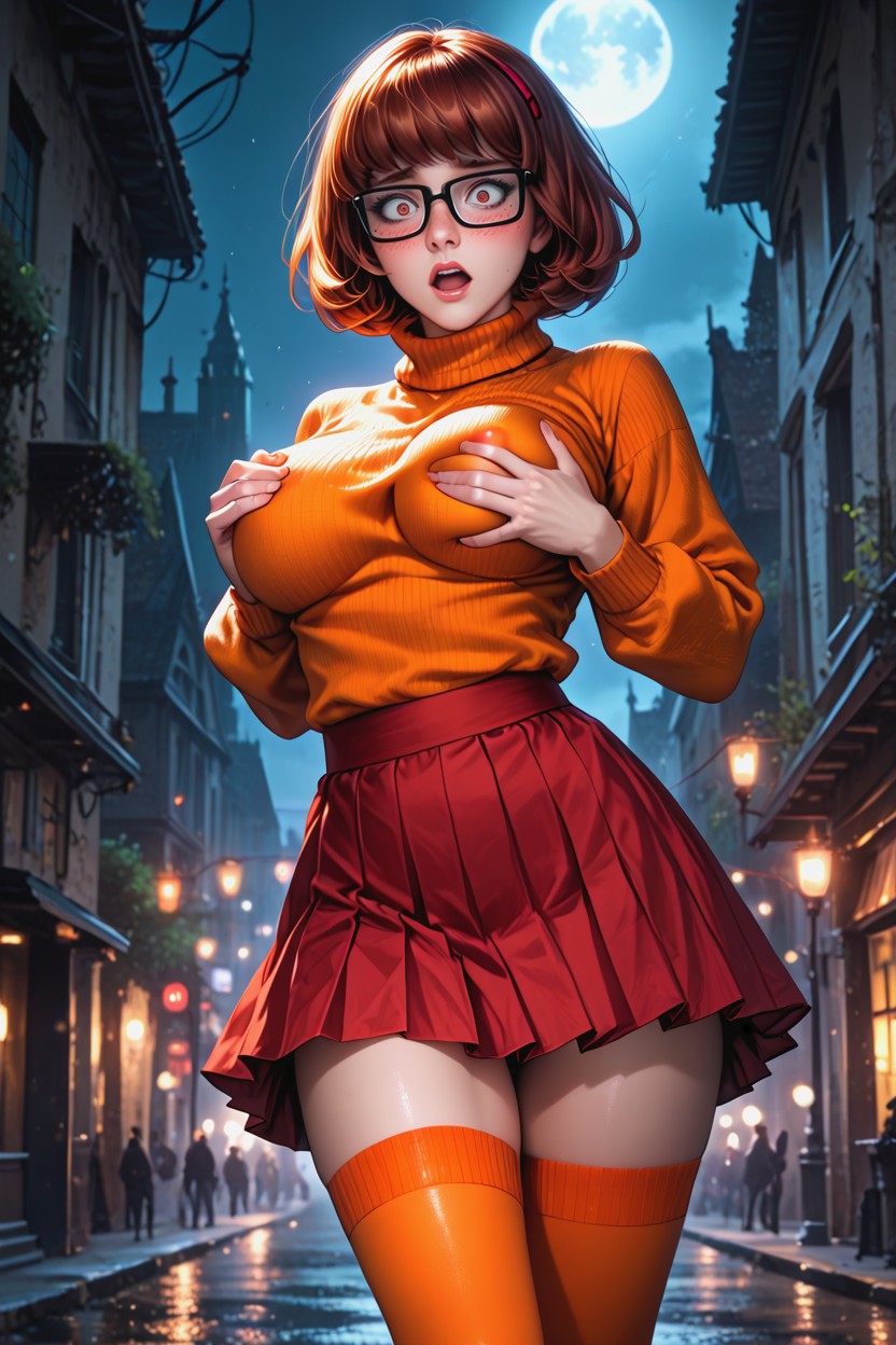 Excited, Perfect Anatomy, Best Detailed Hair Hentai AI Porn