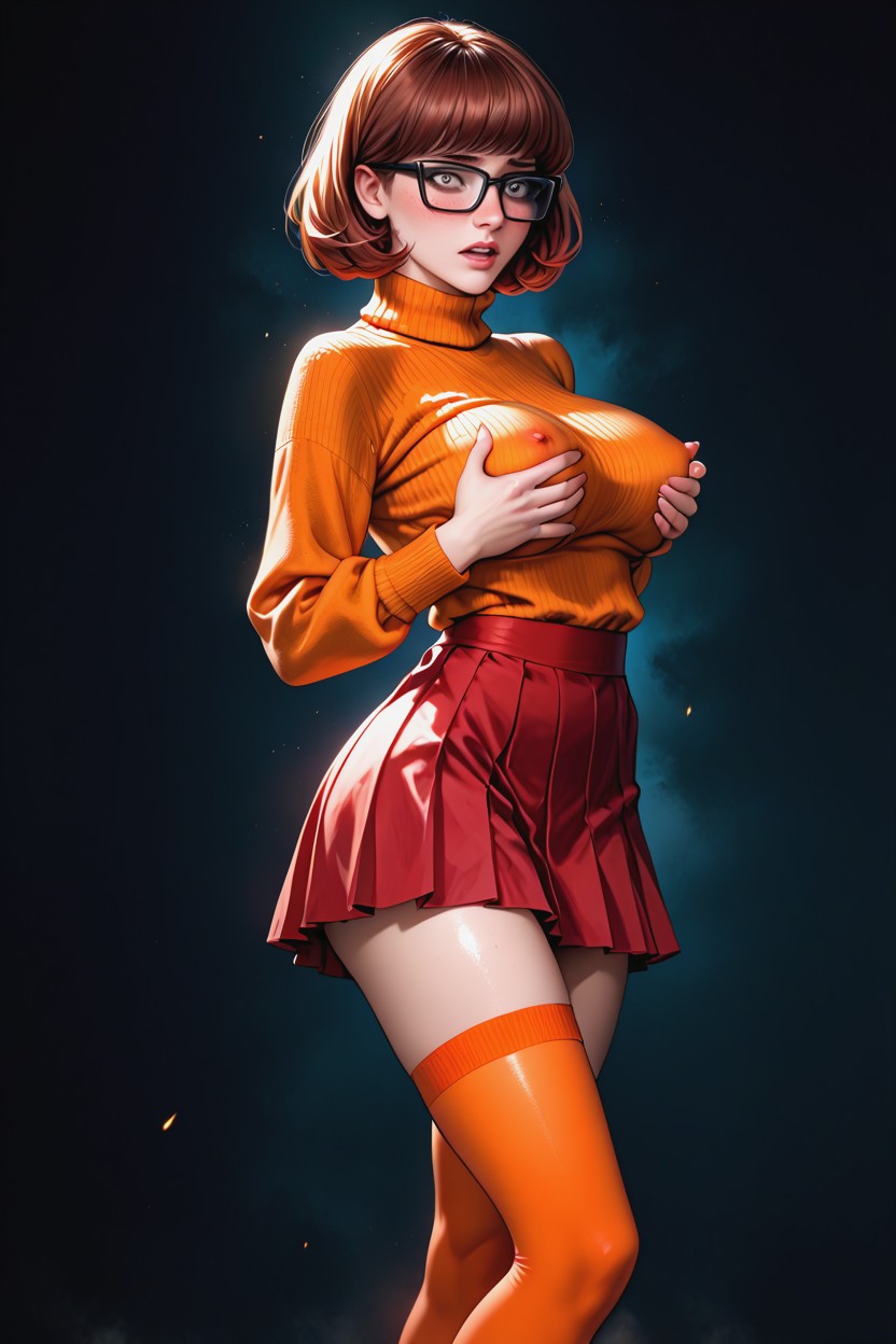 Skinny, Hyperrealistic, Detailed Body Hentai AI Porn
