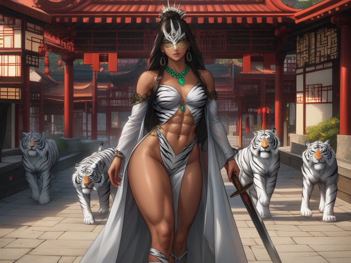 Sharp Edges And Lines, Ancient Mythic Setting, Nsfw Hentai AI Porn
