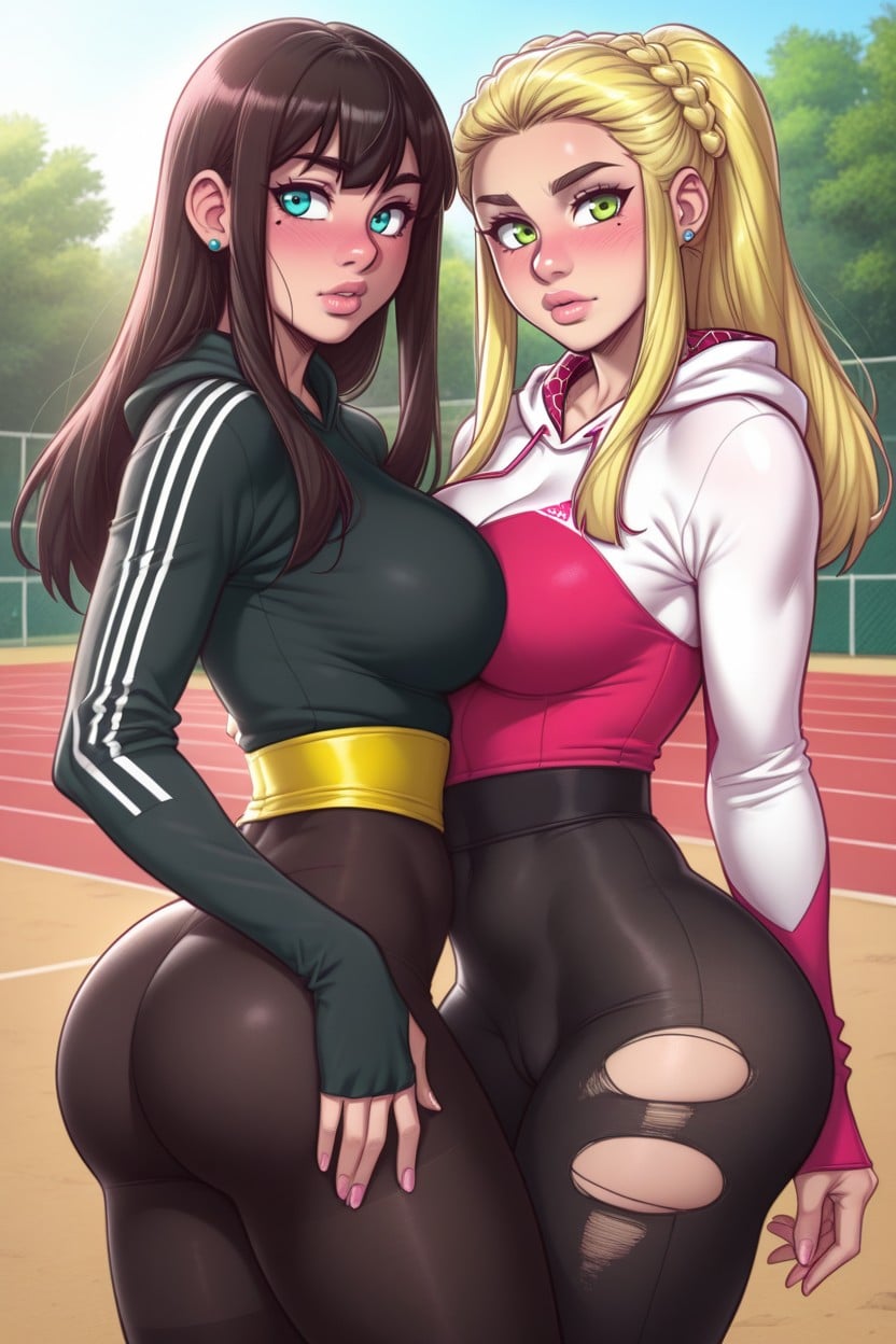 Lean Bodys, Indistinguishable From The Real Ass, Gaped Holes AI Porn