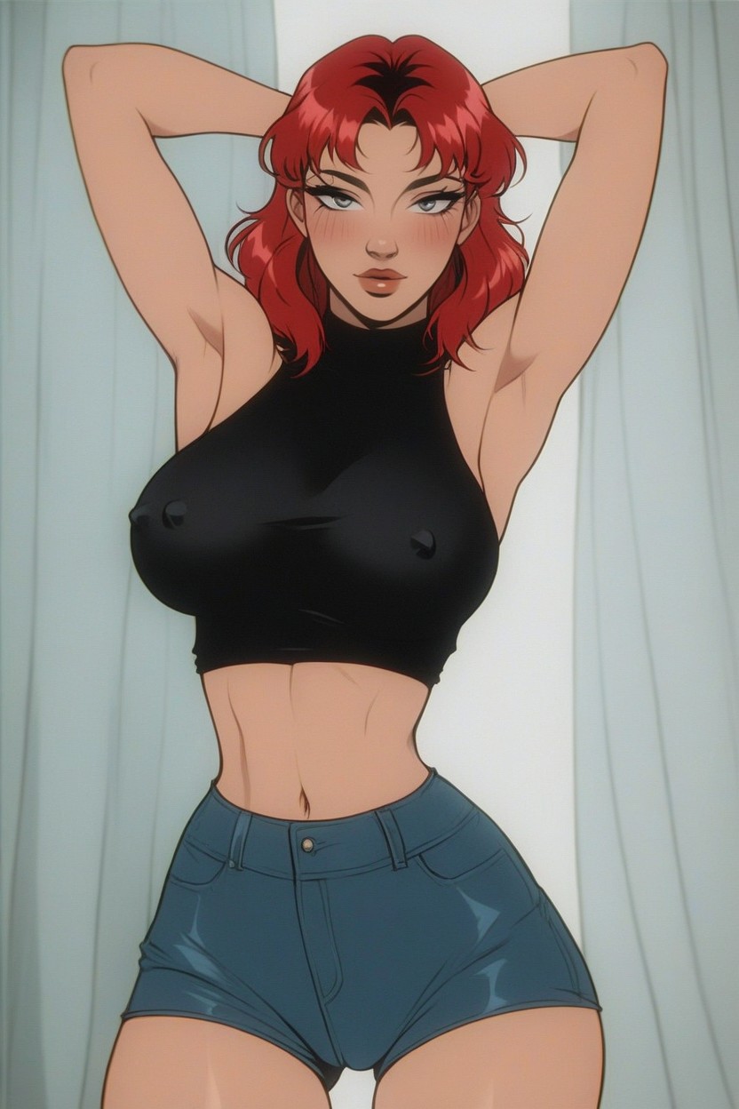 Waist Shot, Standing, Thigh Gap Hentai AI Porn