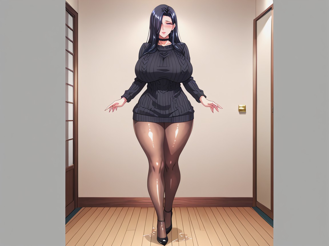 Sweat, Ultra Detailed, Oiled Skin Hentai AI Porn