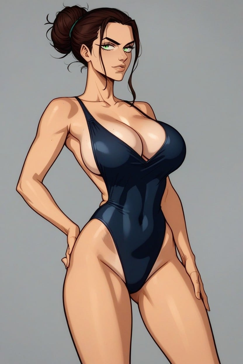 A Confident, 18+, Semi-realistic Proportions Hentai AI Porn