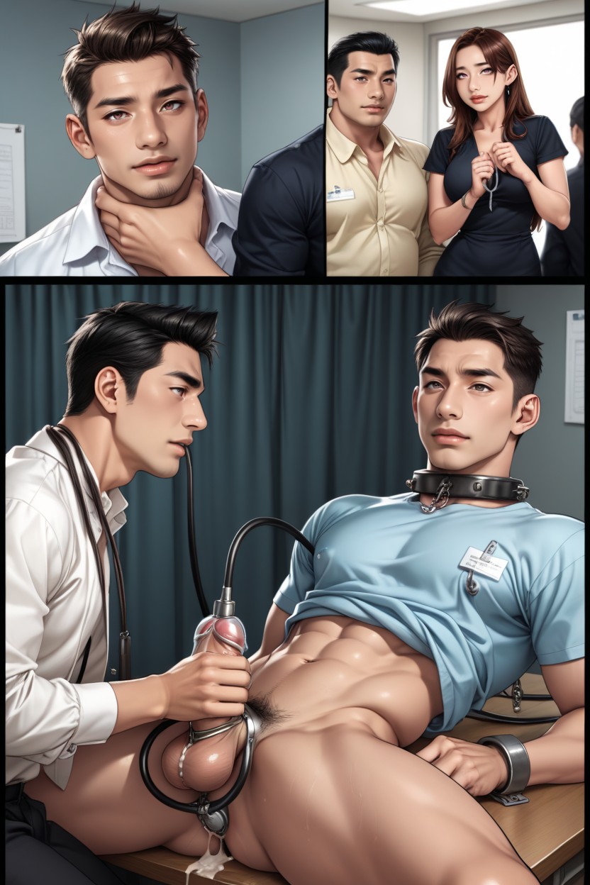 Fucked From Behind, Eyes Rolling Back, Harem AI Gay Porn
