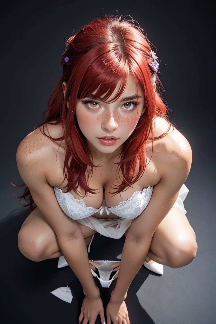 Semi Profile, Shy, Sucked In Stomach AI Porn