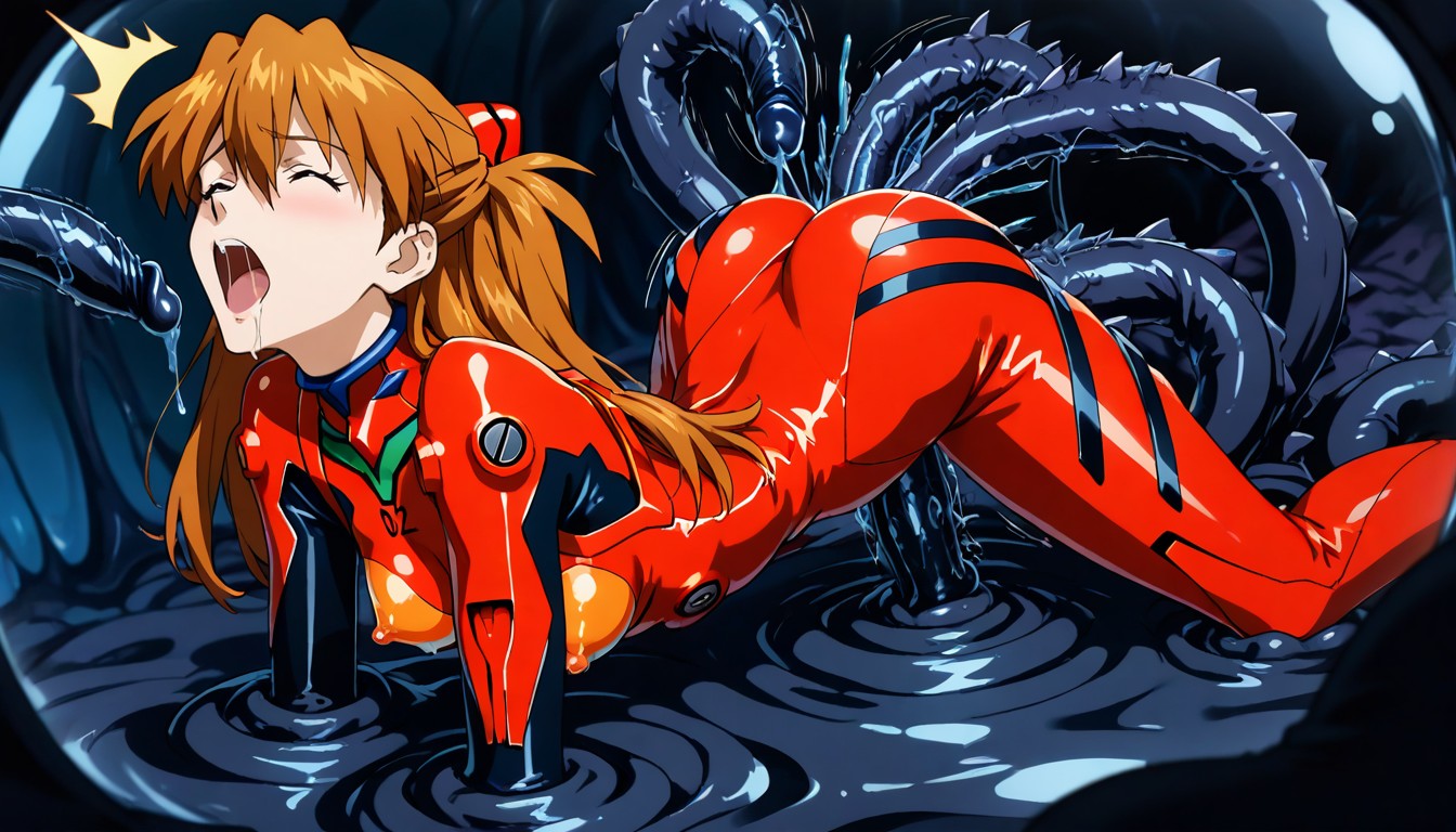 Head Tilt, Perfect Anatomy, Extreme Saliva Play Hentai AI Porn