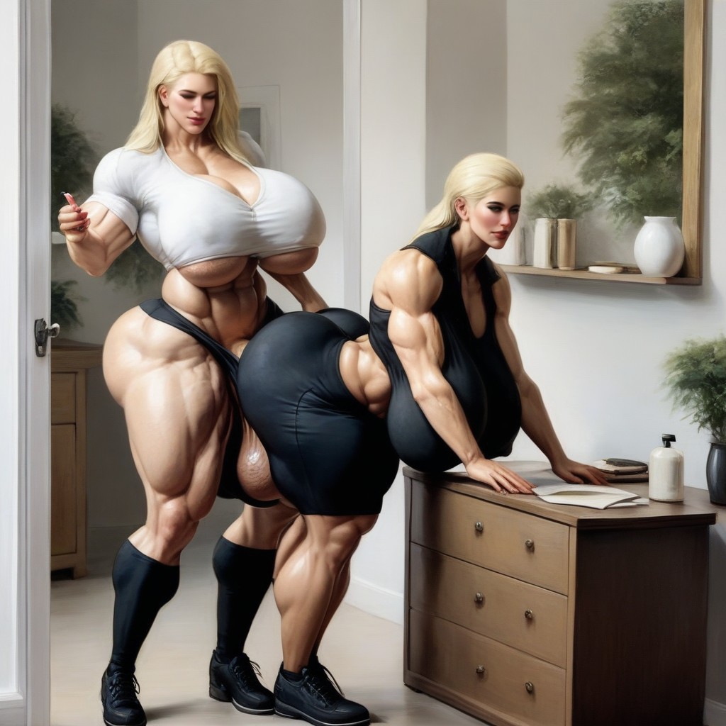 Clothes, Clothes, Muscles AI Porn