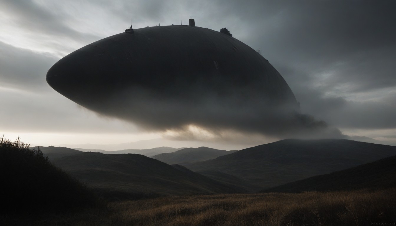 Swirling Mist Covering The Expansive Moorland, 18+, And Menacing BBW AI Porn