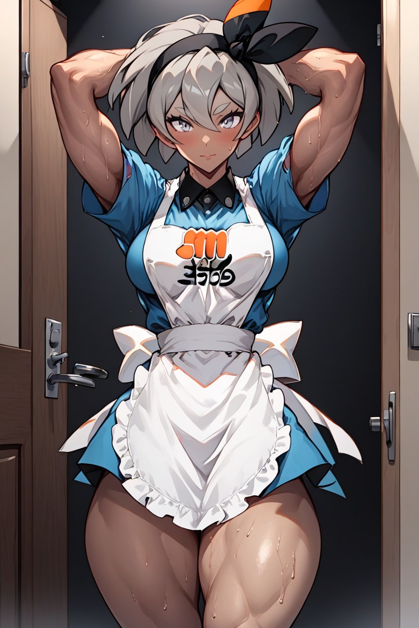 Large Ass, Dark Background, Body In Frame Hentai AI Porn