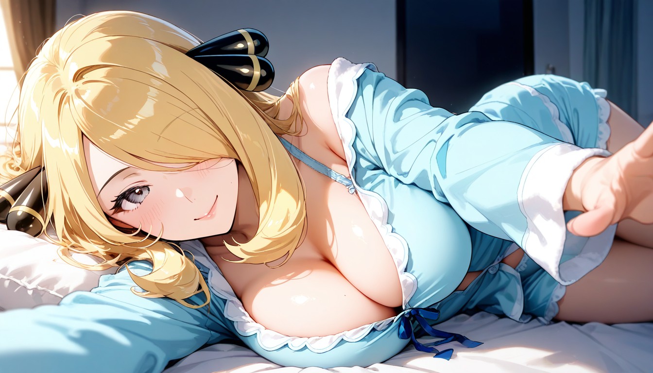 Colored Image, Together, She Has A Loving Smile Hentai AI Porn