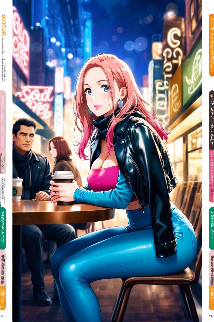 18+, Small Ass, Bold Outlines Hentai AI Porn