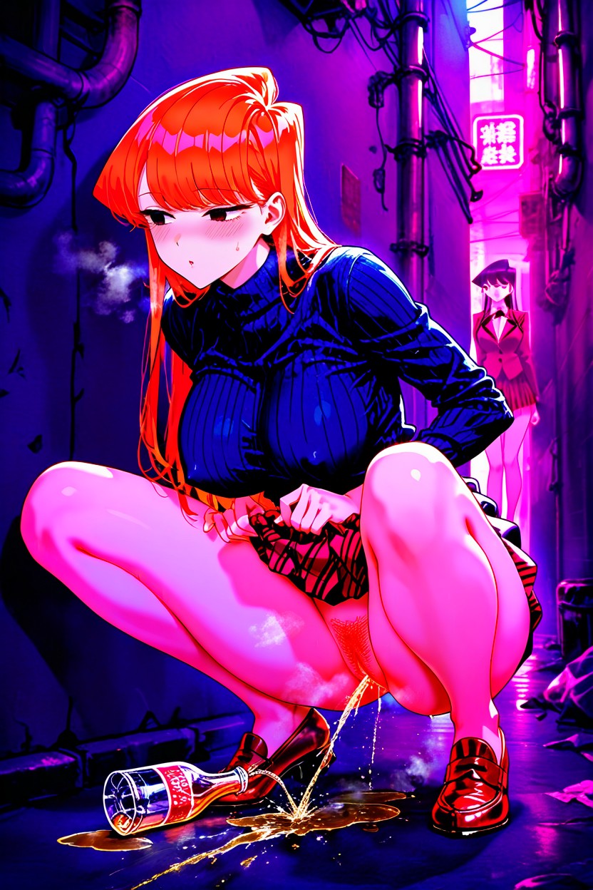 Ginger, Small Ass, Hiding Hentai AI Porn