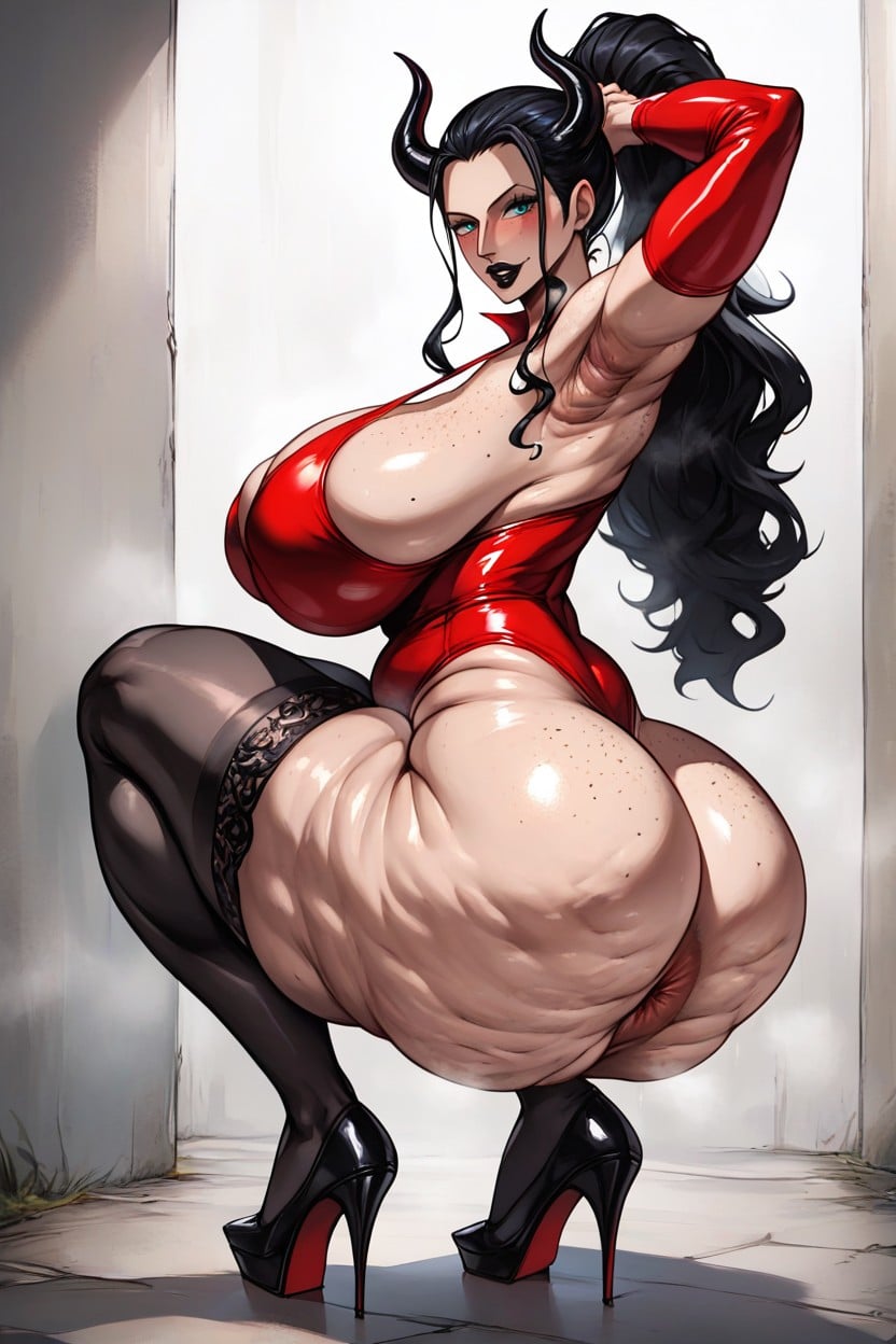 From One Piece, Exposed Anus, Thick Thighs Hentai AI Porn