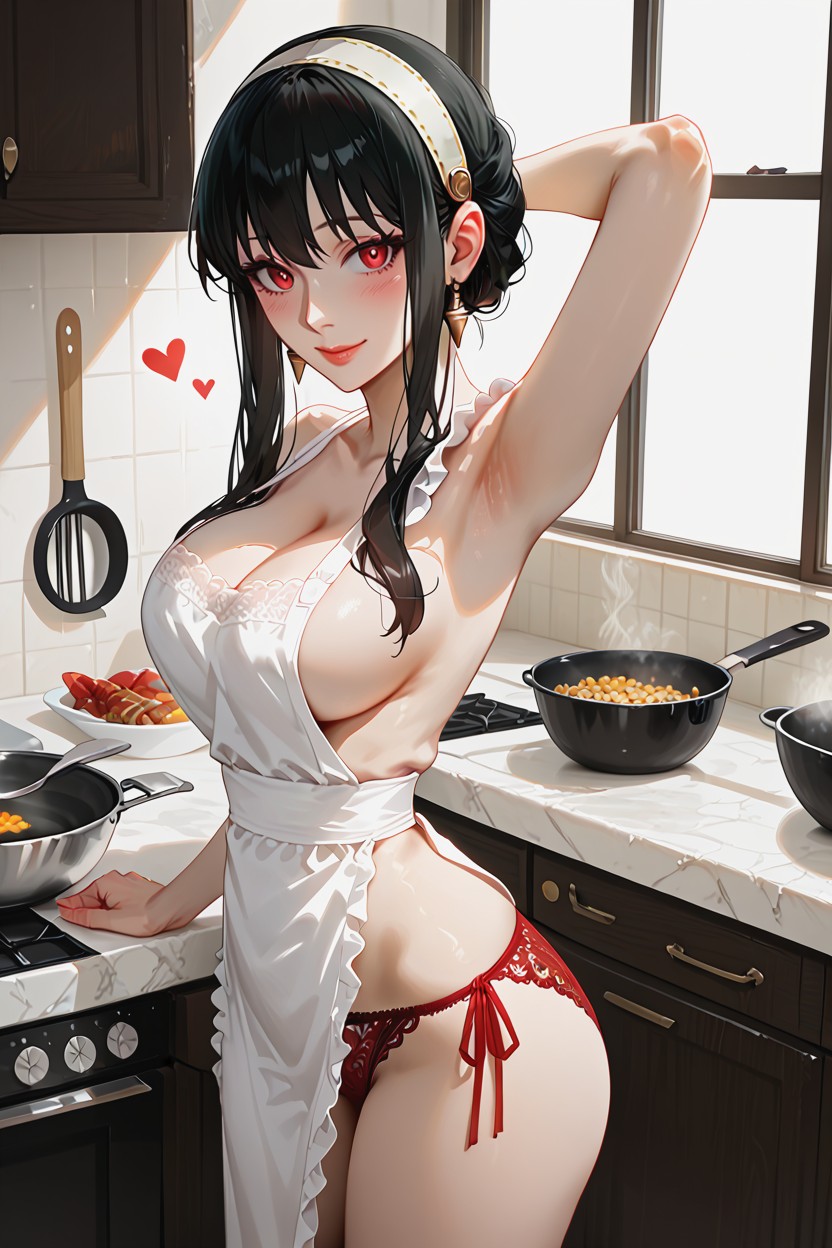 Side View, Dawn, Naked Hentai AI Porn