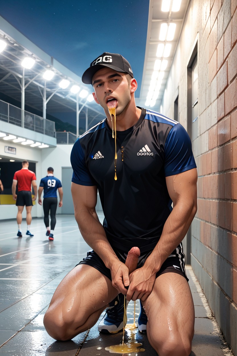 Underground, Basement, Dick Im Mouth AI Gay Porn