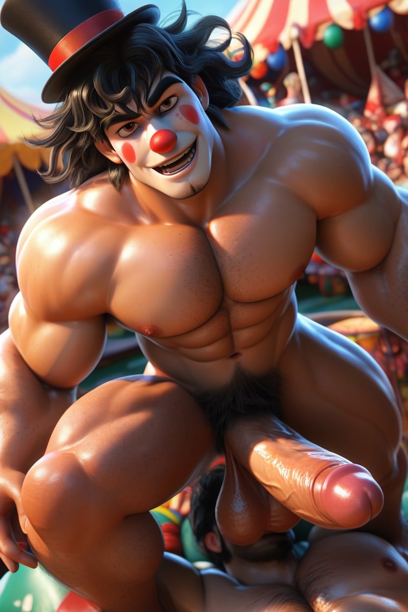 Korean, Hyperrealistic, Lean Body AI Gay Porn