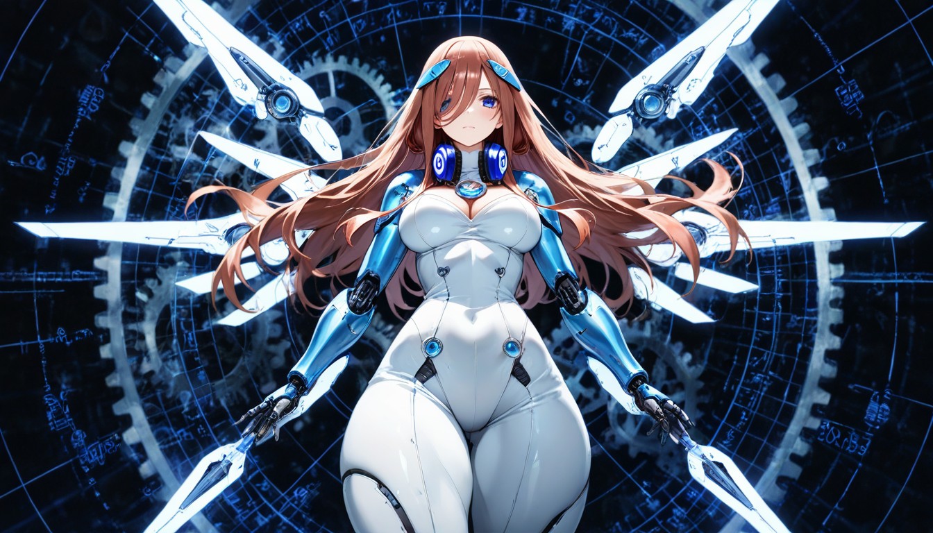Volumetric, Blue Eyes, Very Fit Hentai AI Porn