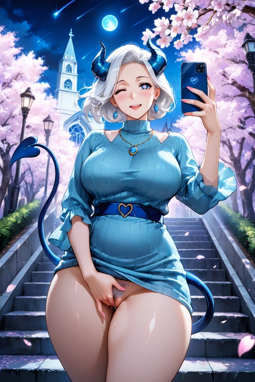 Breeze, Blue Eyes, Spring Hentai AI Porn
