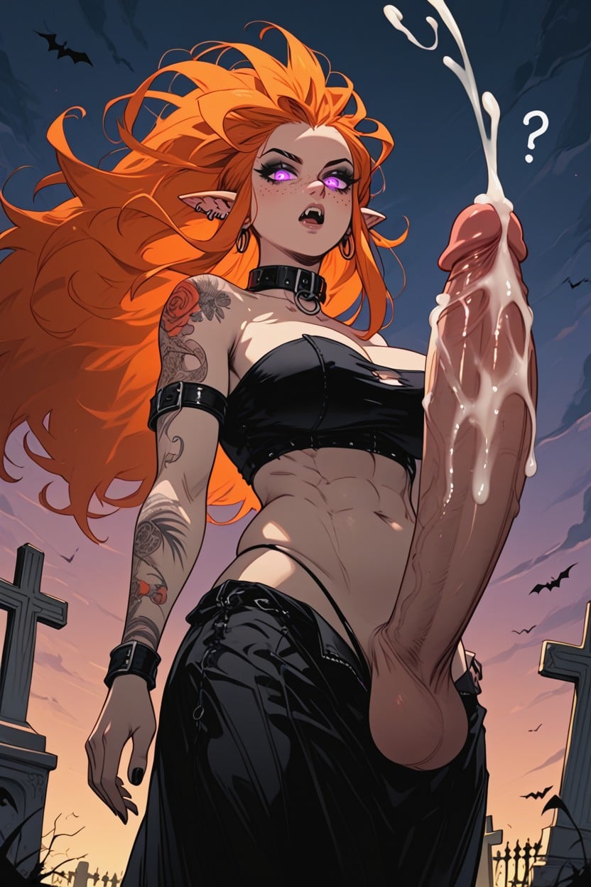 Squirrel Tail, Blank Expression, Cemetery Porno IA transsexuelle