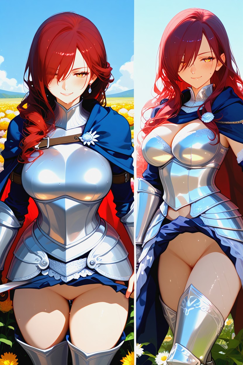 Fit Physique, Multiple Views, Skirt Hentai AI Porn