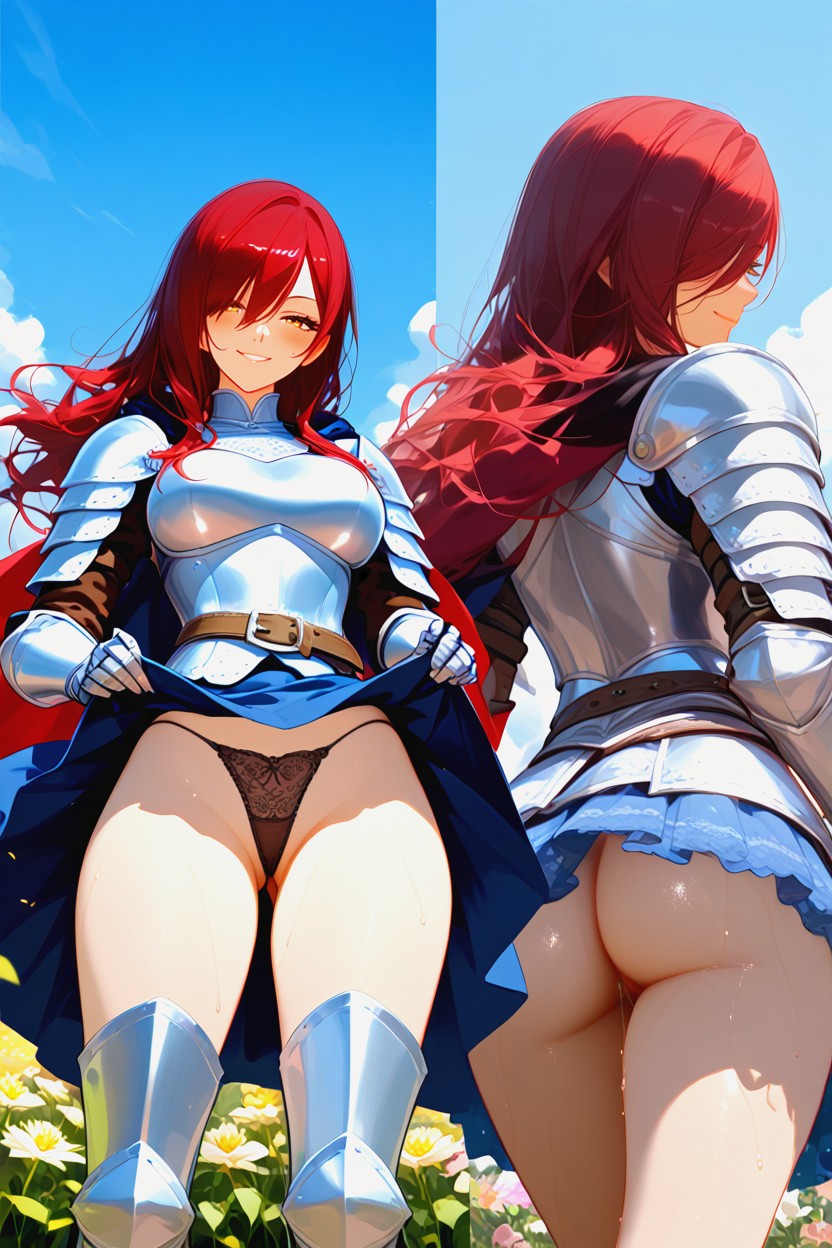 No Underwear, Large Ass, Heroic Hentai AI Porn