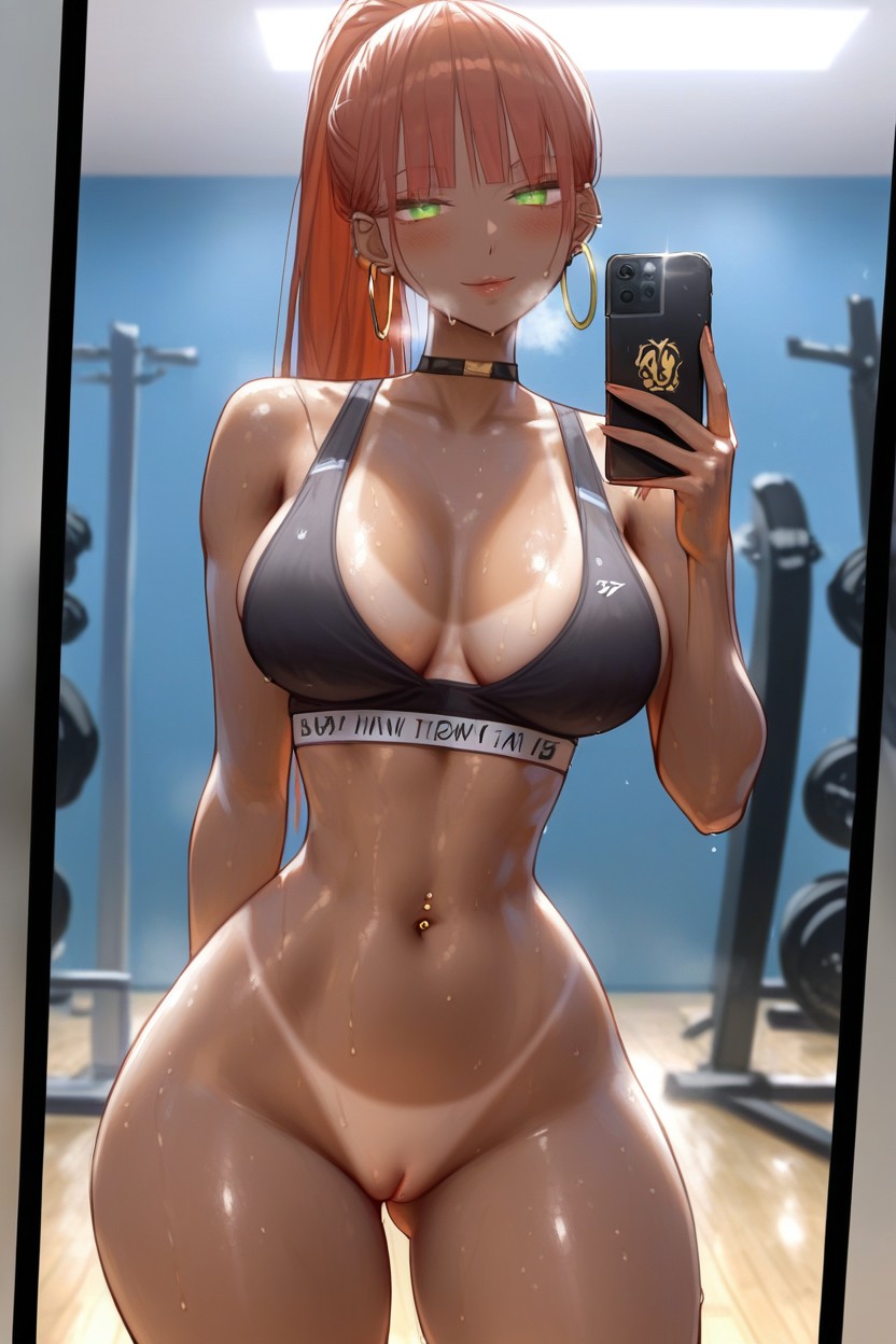 1 Person, Sexy, Detailed Eyes Hentai AI Porn
