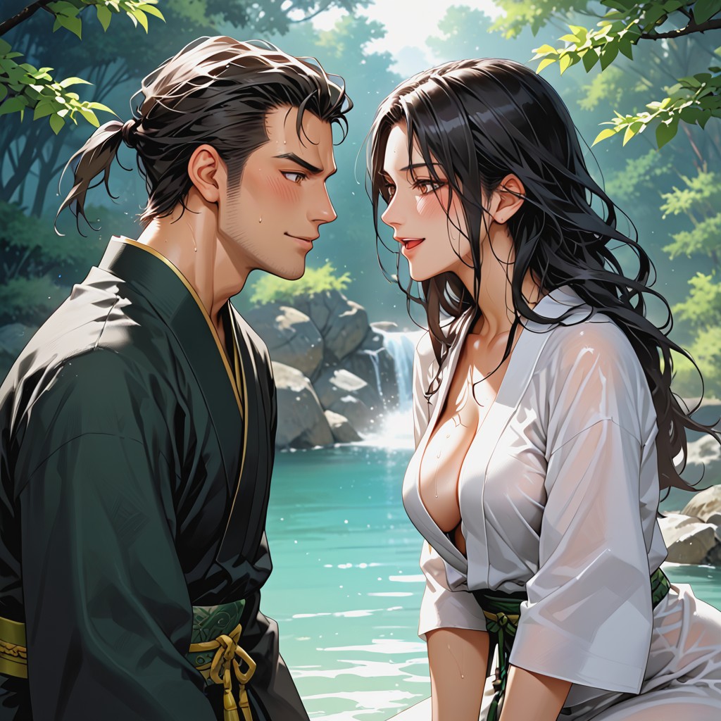 Dusk, Cinematic, Skinny Hentai AI Porn
