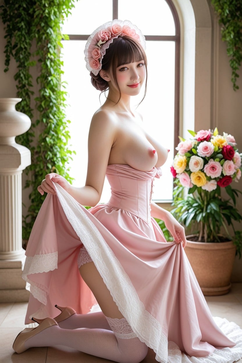 Victorian High Heels, Sweaty Skin, Hard Shadow Porno IA Asiatique