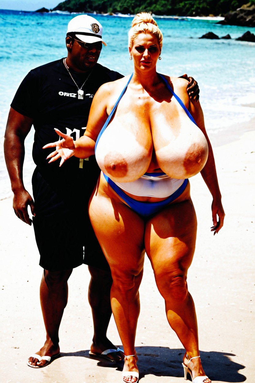 50+, Huge Thighs, Thick AI Porn