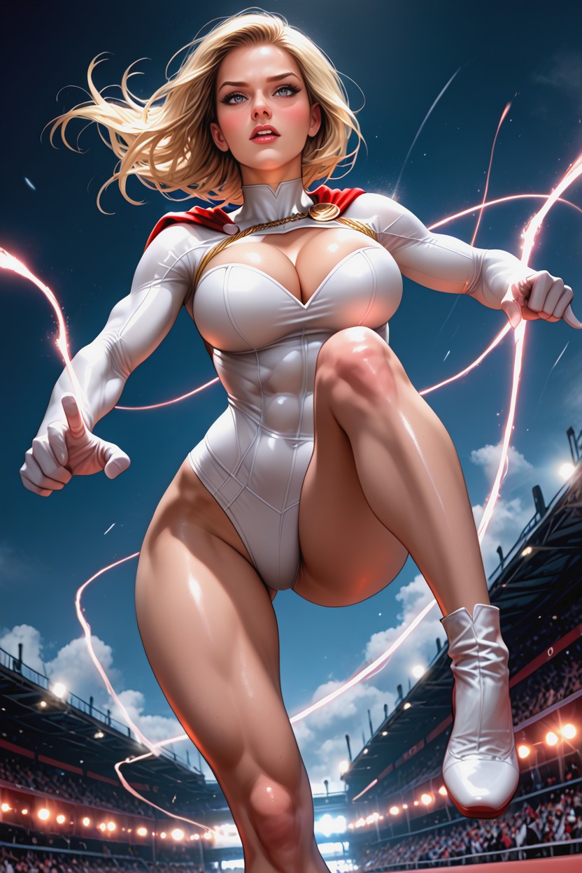 Perfect Body, Her Classic Costume, Highly Detailed Hentai AI Porn