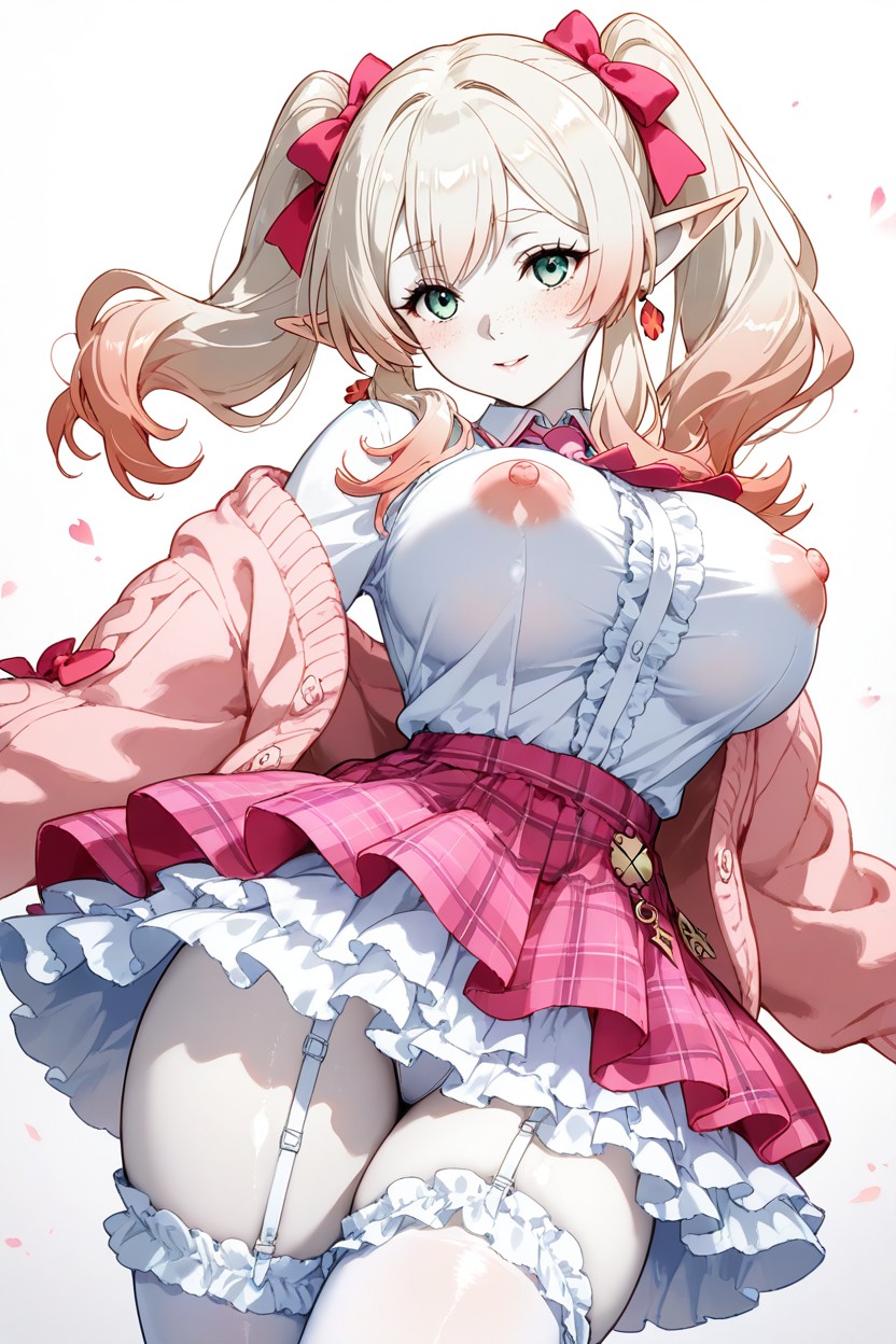 Soft Pale White Skin, Most Beautiful Idol, Elf AI Porn