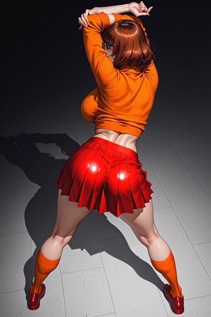 Perfect Anatomy, Arched Back, Bent Over Hentai AI Porn