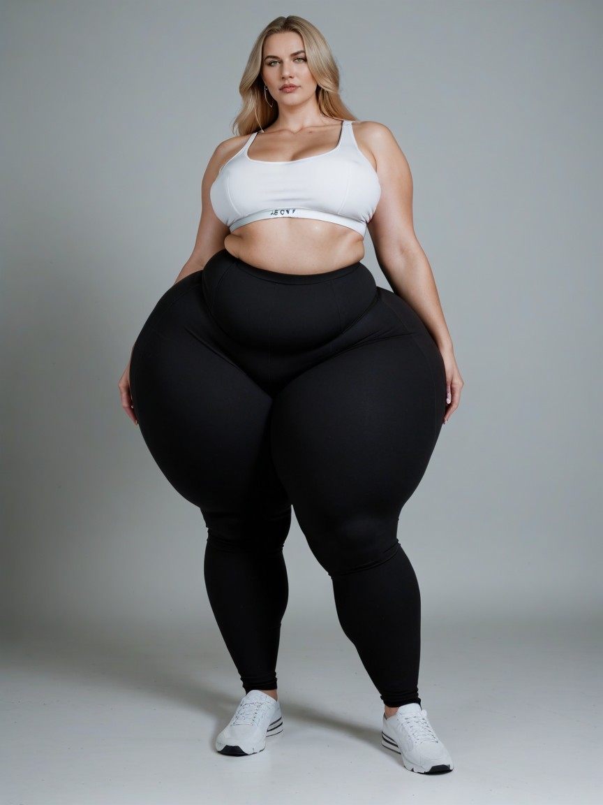 Front View, Ssbbw, Huge Ass AI Porn