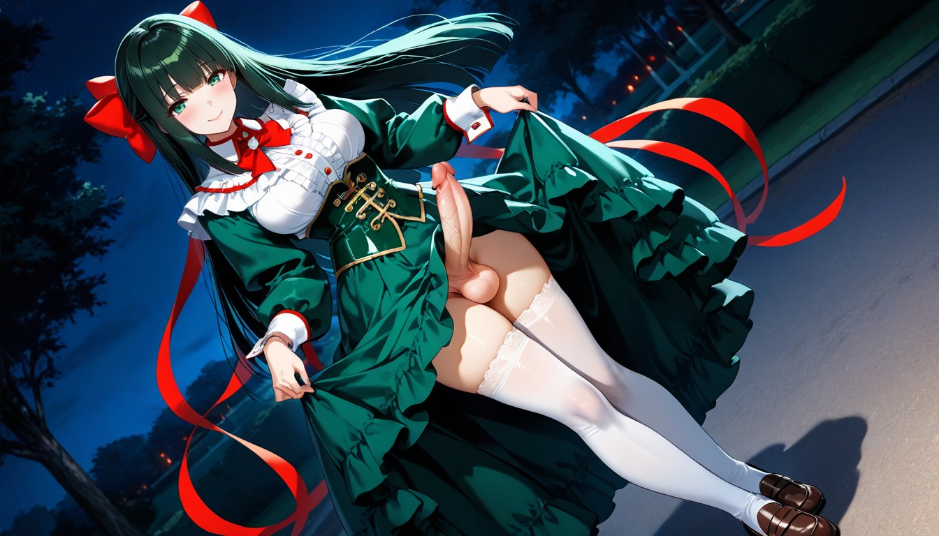 18+, No Lights And Only Moonlight, Pretty Idol Face Hentai AI Porn